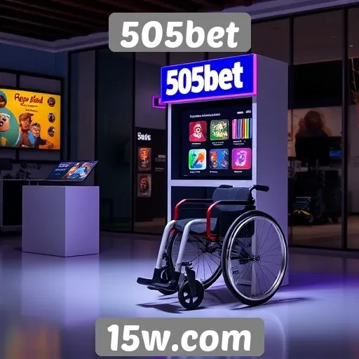 Acessibilidade e usabilidade do site 505bet